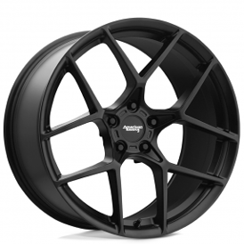 20" Staggered American Racing Wheels Modern AR924 Crossfire Satin Black Rims