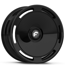 22" Forgiato Wheels Blank-RA-M Gloss Black XL Floating Caps Forged Rims 
