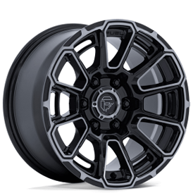 20" Fuel Wheels FC910 Foxhound Gloss Black with Dark Tinted Clear Off-Road Rims