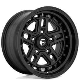 17" Fuel Wheels D667 Nitro Matte Black 5-Lug Off-Road Rims