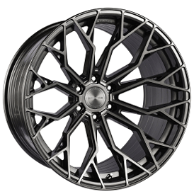 22" Stance Wheels XT1 Brushed Dual Gunmetal Flow Formed Rims