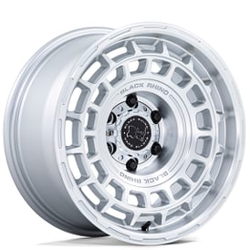 20" Black Rhino Wheels Awol BR024 Silver with Machined Face Crossover Flow Formed Rims