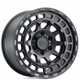 16" Black Rhino Wheels Chamber Matte Black Off-Road Rims 