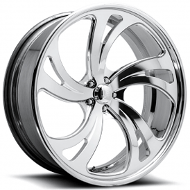 18" U.S. Mags Forged Wheels Kompressor 5 US451 Polished Tuckin Series Rims