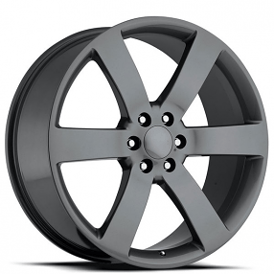 22" Chevy Trailblazer SS Wheels FR 32 Competition Grey OEM Replica Rims