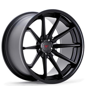 20" Ferrada Wheels FR4 Matte Black with Gloss Black Lip Rims