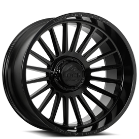 22" Lock Off-Road Wheels X-Treme Invasion Gloss Black Rims