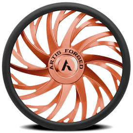 Artis Forged Custom Steering Wheel Decatur Rose Gold
