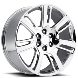 24" Cadillac Escalade Wheels FR 48 Chrome OEM Replica Rims