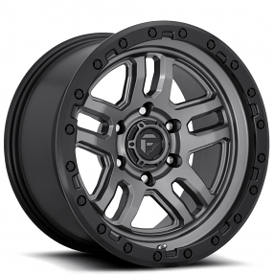 20" Fuel Wheels D701 Ammo Anthracite with Black Ring Off-Road Rims 