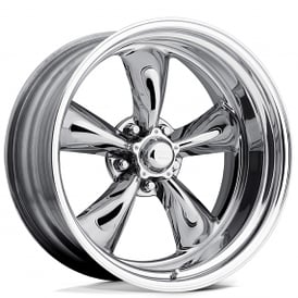 18" Staggered American Racing Wheels Vintage VN405 Torq Thrust II Custom Polished Rims