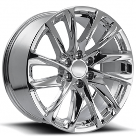 20" Escalade 12 Spoke Wheels FR 98 Chrome OEM Replica Rims