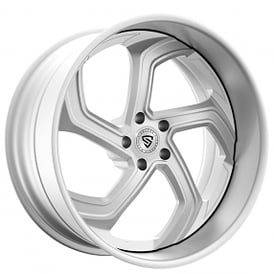 22" Snyper Forged Wheels Swift Brushed Rims