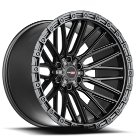 18" Vortek Off-Road VRT-608 Apollo Matte Black Rims