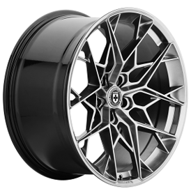 20" HRE Wheels FF10 Liquid Metal Flow Form Rims