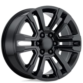 20" Performance Replicas Wheels PR182 Gloss Black Rims