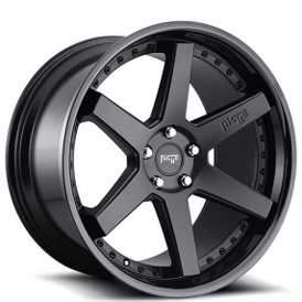 20" Staggered Niche Wheels M192 Altair Matte Black Face with Gloss Black Lip Polaris Slingshot / 3-Wheeler Rims
