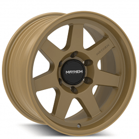 17" Mayhem Wheels 8307 Convoy Satin Bronze Off-Road Rims