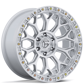 20" Fuel Wheels FC901 Talon Gloss Silver with Machined Face Off-Road Rims