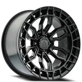 22" Arena Wheel Co A102 Recon Satin Black Off-Road Rims  