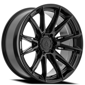 24" Arena Wheel Co A138 Lusso Gloss Black Off-Road Rims 