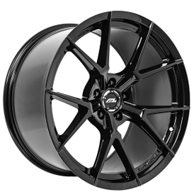 20" Renzo Wheels Forgedlite RFL05 Gloss Black Flow Formed Rims 