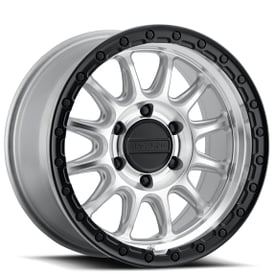 18" Raceline Wheels 960MB Alpha Machined with Black Ring Off-Road Rims