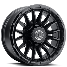 20" ICON Alloys Wheels Cajon Double Black 8-Lug Off-Road Rims
