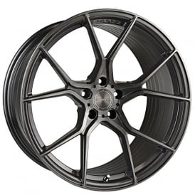 18" Stance Wheels SF07 Brushed Dual Gunmetal Flow Formed Rims