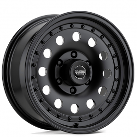 18" American Racing Wheels Modern AR62 Outlaw II Satin Black Off-Road Rims