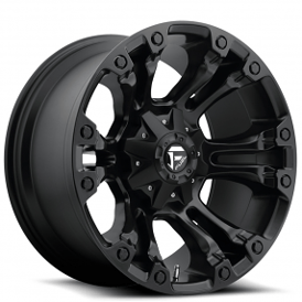 18" Fuel Wheels D560 Vapor Matte Black Crossover Rims