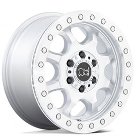 17" Black Rhino Wheels Venture Gloss Silver with Machined Face Rims