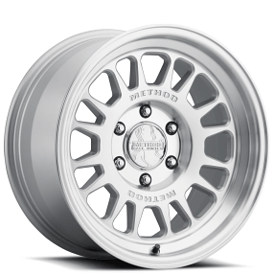 17" Method Wheels 318 Machined with Clear Coat Off-Road Rims