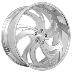 24x9/10" U.S. Mags Forged Mafioso 5 US455 Hi Luster Polished with Clear Coat Tuckin Series Wheels (5x127/120, +1/5mm | READY TO SHIP)