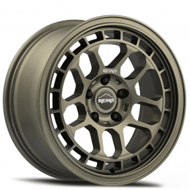 17" Reika Wheels Drifter R30 Bronze Flow Formed Crossover Rims