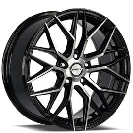 18" Shift Wheels Spring Gloss Black Machined Rims 