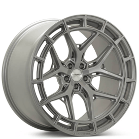 21" Vossen Wheels HFX-1 Satin Silver 5-Lugs Rims