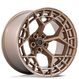 22" Fuel Wheels FC873 Charger Platinum Bronze 5-Lug Off-Road Rims