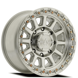 18" Arena Wheel Co A128 Enduro Gloss Silver Machined Off-Road Rims 