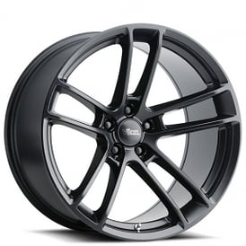 20" Staggered Voxx Wheels Hellcat Widebody 2 Replica Matte Black Rims