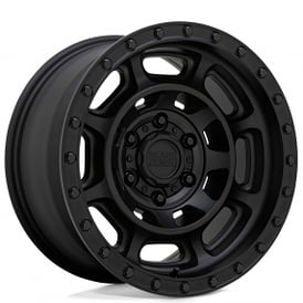17" Black Rhino Wheels Convoy Matte Black Off-Road Rims