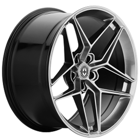 19" HRE Wheels FF11 Liquid Metal Flow Form Rims