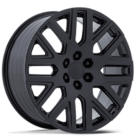 24" Performance Replicas Wheels PR231 Gloss Black Rims