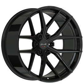 22" Gianelle Wheels Astra 6 Gloss Black Flow Formed Off-Road Rims