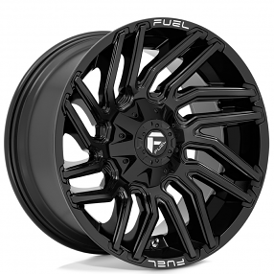20" Fuel Wheels D776 Typhoon Gloss Black Off-Road Rims