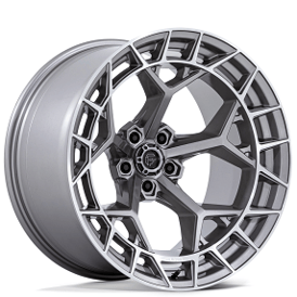 22" Fuel Wheels FC873 Charger Platinum 5-Lug Off-Road Rims