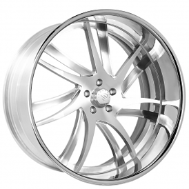 24" Snyper Forged Wheels Profile Polished Monoblock Forged Rims