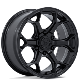 17" Fuel Wheels FC903 Splicer Blackout Off-Road Flow Formed Rims