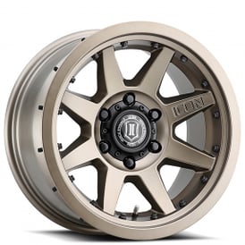 17" ICON Alloys Wheels Rebound Pro Beadlock Bronze Off-Road Rims