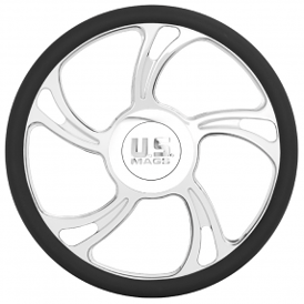 U.S. Mags Custom Steering Wheel Kompressor Chrome